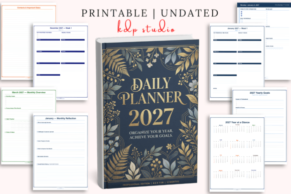 Download Daily Planner 2027 - Daily planner Collection