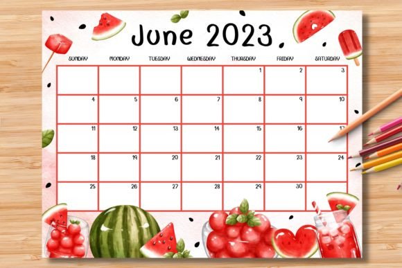 Download Editable/Fillable June 2023 Calendar - Calendar Collection
