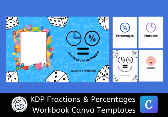 Download Math Workbook Cover Canva Templates: Set Three - Premium Resources