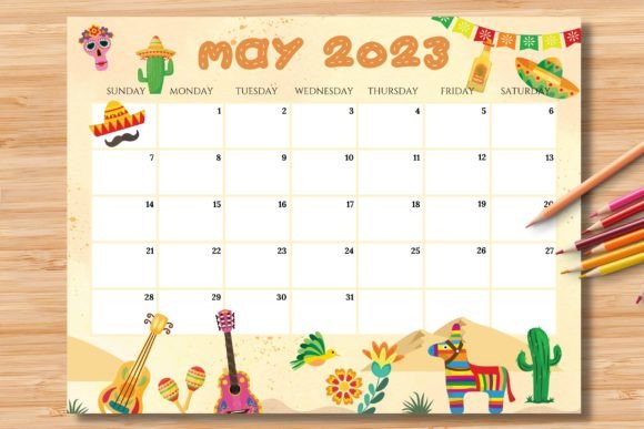 Download Editable/Fillable May 2023 Calendar - Calendar Collection
