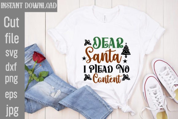 Download Dear Santa I Plead No Content SVG Cut Fi - No content Collection