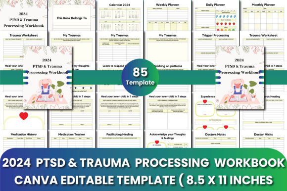 Download 2024 PTSD &amp; Trauma Processing Workbook - Premium Resources