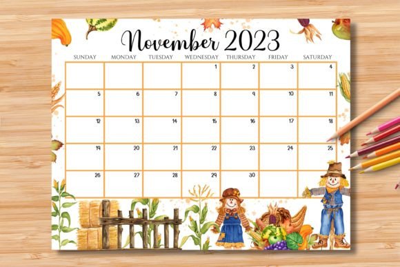 Download Editable/Fillable November 2023 Calendar - Calendar Collection